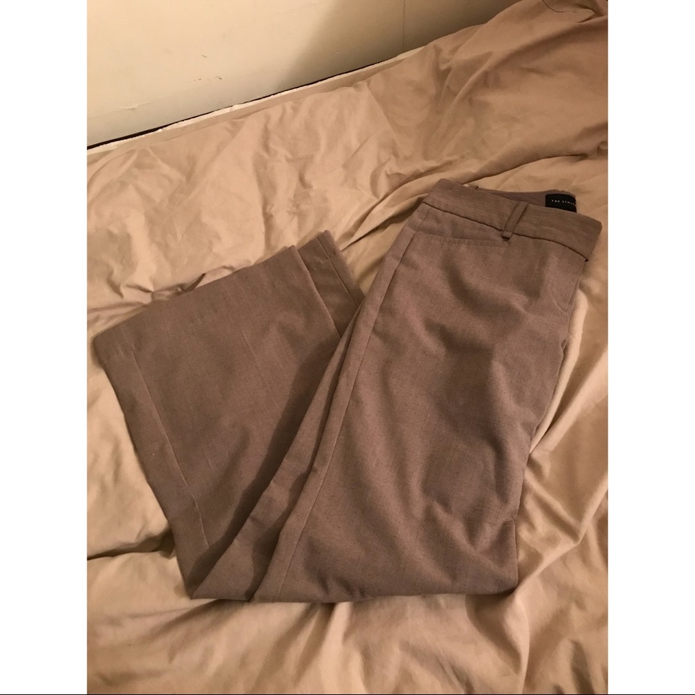 Size 0S The Limited Drew Fit Wide Leg Tan Pants